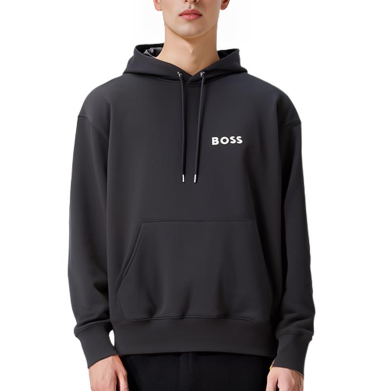Hugo Boss Chest Logo-print Detail Hoodie 50472985-001