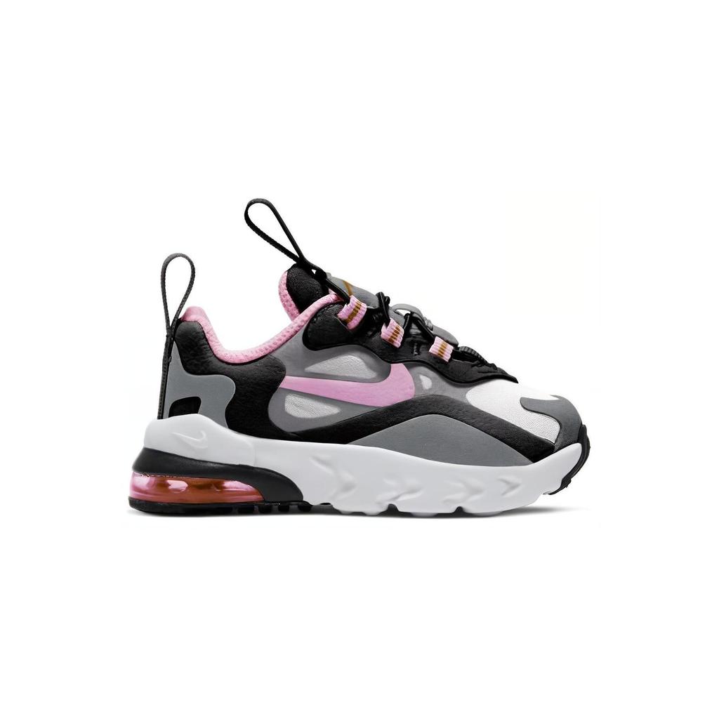 Nike Air Max 270 Low top Running Shoes Black Pink Infant And Toddler CD2654-017
