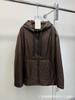 Autumn and winter European station camel fleece fashion warm streamer hooded women max explosion jacket high-end