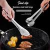 HANDUNYOU 7-inch 304 Stainless Steel Food Tongs