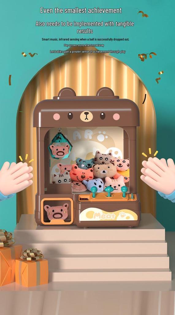 Cartoon Claw Machine Toy: Cute Companionship and Fun Game for Kids