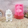 3D Animal Shape Silicone Candle Molds Animal Shape Resin Silicone Molds for Epoxy Resin Candle Making Gypsum Decoration