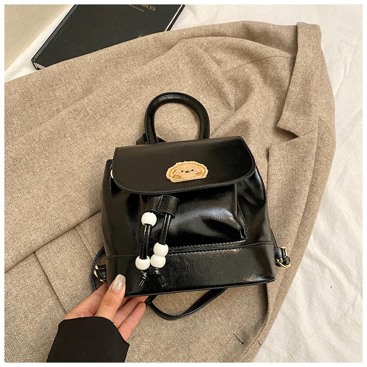 Korean Ins Retro Travel Backpack Women 2025 New Retro Fashion Backpack Niche High-end School Bag Tide