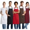 Oilproof Chef Aprons Adjustable Straps Cooking Aprons New Work Apron  For Women Men