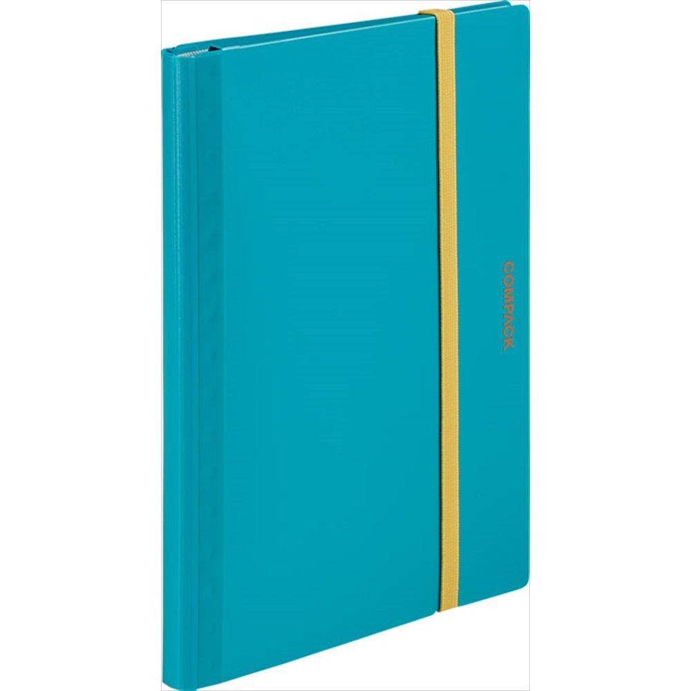 

King Jim A4 Clear Light 5894S Miss Bi-fold File, Compact, Blue, светло-синий