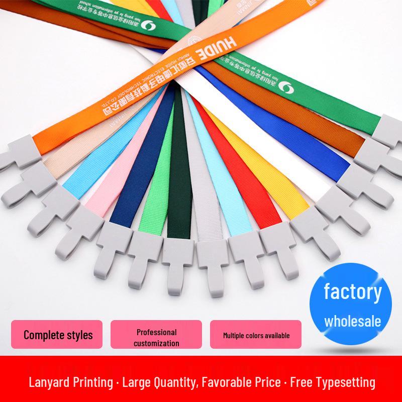 Custom ID Badge Holder with Lanyard for Students and Employees
