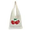 New bag large capacity tote bag cherry bag knitted bag hollow bag shoulder bag woven bag