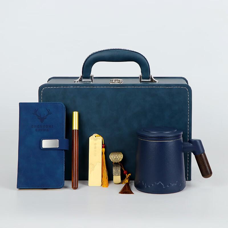 Xunyi Ceramic Tea Mug & Stationery Set