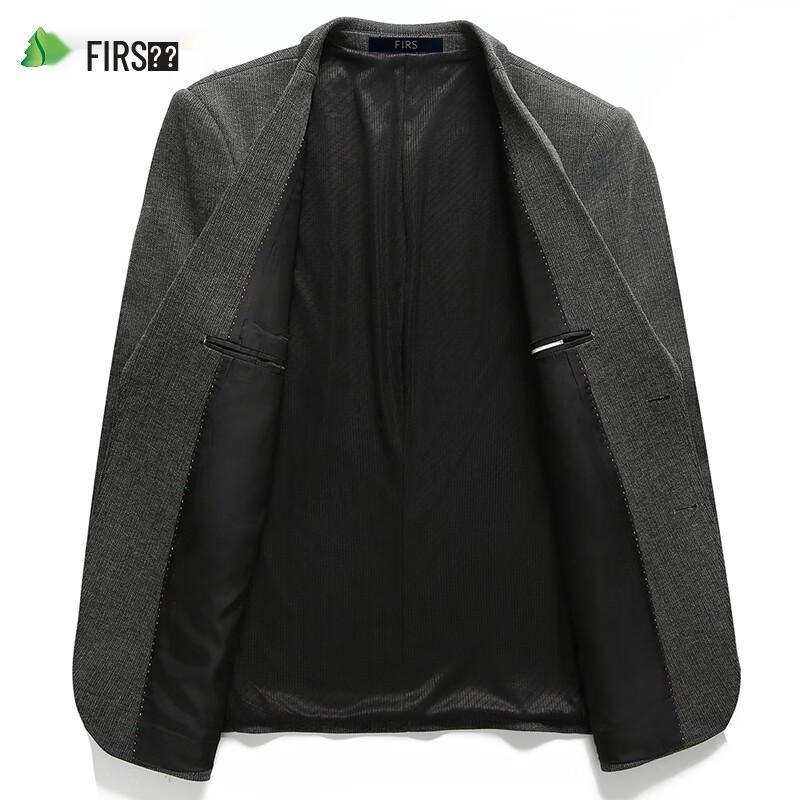 Men's Wool Blend Business Casual Suit Jacket