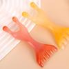Head Scalping Massage Tool Comb For Hair Head Face Eye Neck Plastic Body GuaSha Tool Relieve Stres Promote Lymphatic Circulation