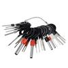59 pcs Auto Car Plug Circuit Board Wire Harness Terminal Extraction Pick Connector Crimp Pin Back Needle Remove Tool Set