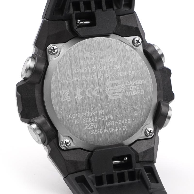Watch Accessories For Casio G-SHOCK GST-B400 Series Resin Strap Men's Sports Waterproof Rubber Replacement Watchband Bracelet