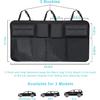 Trunk Organizer With 8 Storage Pockets, 1 Pack Rear Seat Organizer Keep SUV, MPV, TRUCK Organized & Tidy, Travel Accessories, Space Saver