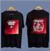 Li-nk Park From Zero World Tour Casual Retro Brand Retro T-Shirt Cotton T-Shirt Unisex Summer Short Sleeve Fashion Top