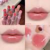 In Stock New Water Light Brown! Joocyee Fermented Solid Lip Gloss Mirror Lip Lacquer Lipstick No Stain on Cup 568