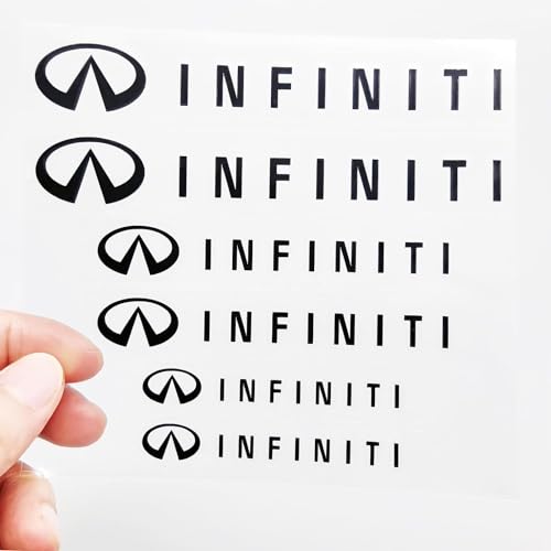 

LEAUNGYOO Caliper Sticker, Brake Caliper Cover, Brake Caliper Sticker, Waterproof, High Temperature Resistant, Cool (Black, Infinity)