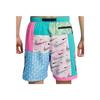 Nike Swim Voyage Pantaloncini Comodi Moda Versatile Casual Uomo Pantaloncini Verde Cactus Rosa Giocoso Azzurro Acqua FZ7373-343