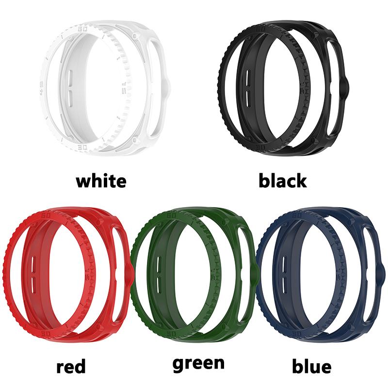 Cover+Scale Protective Ring For Samsung Galaxy Watch 8 Classic 46mm Accessories Hard PC Bumper Shell Galaxy Watch 8 Classic Case