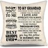 To My Bonus Daughter Gift Ideas Throw Pillow Covers for Bonus Daughter from Bonus Mom Bonus Dad Birthday Graduation Thanksgiving