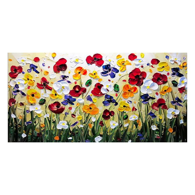 

Абстрактные цветы Холст Картина Настенное искусство Постеры и Принты Настенные картины для Гостиной Дома Cuadros Decor 50x100cm