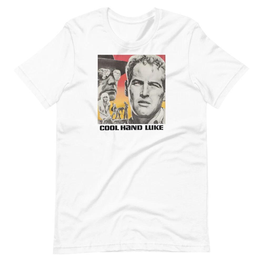 

COOL HAND LUKE Poster Style Fan Art Movie Tee Short-Sleeve Unisex 100% Cotton T-shirt Mens Tees Top S