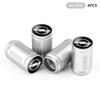 Car Accessories 4Pcs Tire Valve Waterproof Dustproof Cap Cover For Opel Astra Insignia Mokka Zafira Corsa Vectra Antara Meriva HV8