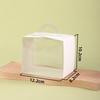 Transparent Portable Cake Box