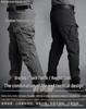Men's Fleece-Lined Softshell Pants: Warm, Windproof, Multi-Pocket Hiking & Ski Wear for Autumn/Winter
