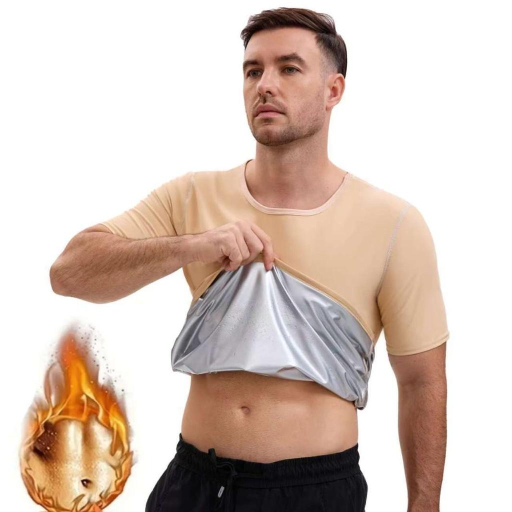 Men's Fitness Sweat-Wicking Sauna Vest Tank Top