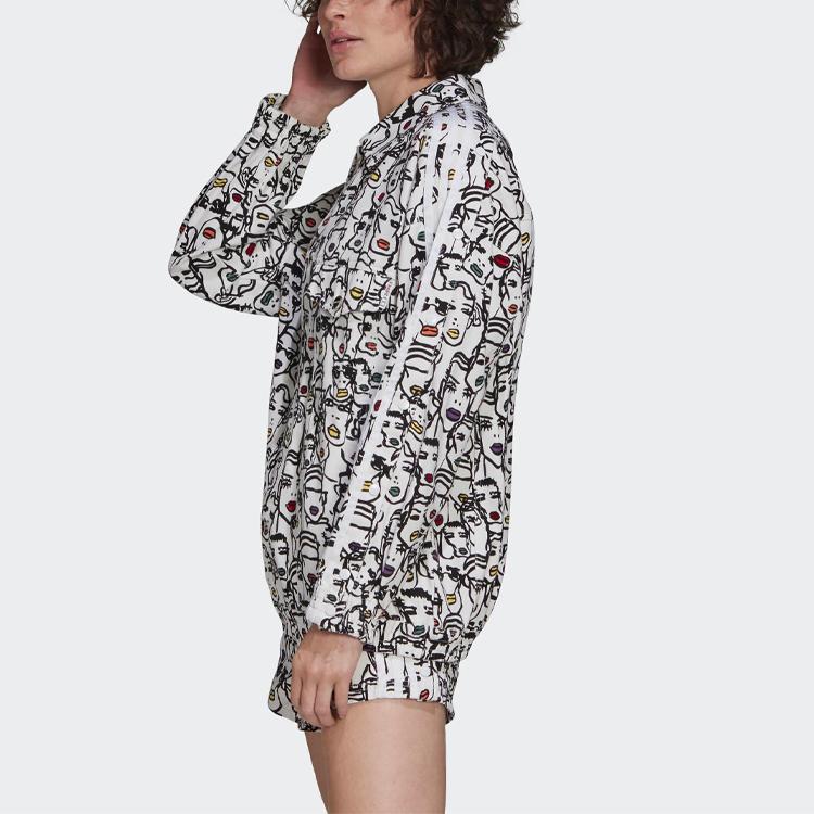 adidas Originals Jacket Women's White (Unisex) Jackets FL4136