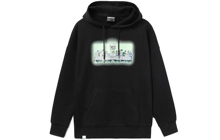 Li Ning Badfive Sweatshirt Men s Black AWDR417-2 M
