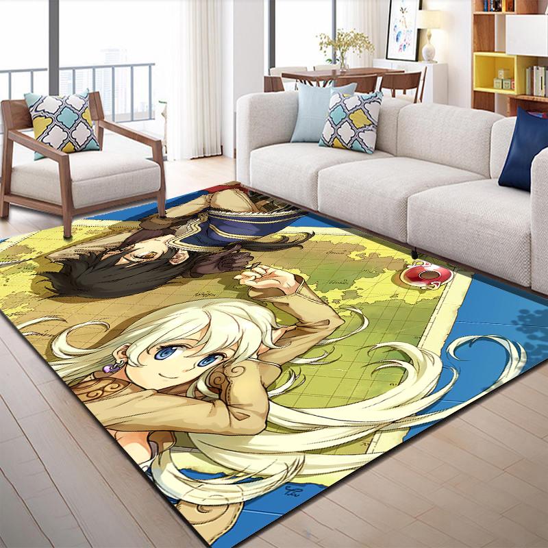 Games Ragnarok Online Carpet Kitchen MatEntrance Doormat Bedroom Floor Decoration Living Room Carpet Bathroom Anti-slip rugs