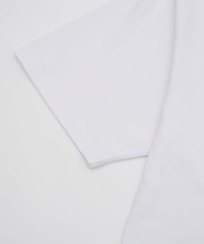 IMPROMES Casual SIDEWAYSTANCE Art Butterfly Short Sleeve T-Shirt, Men's, White