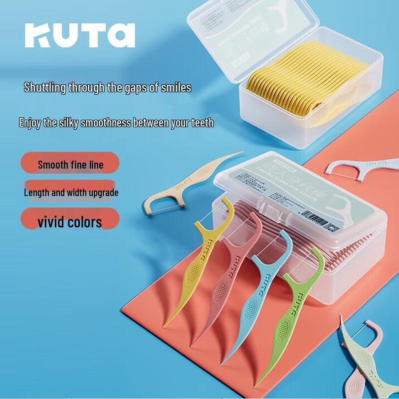 KUTA Kids & Adults Dental Floss Family Pack