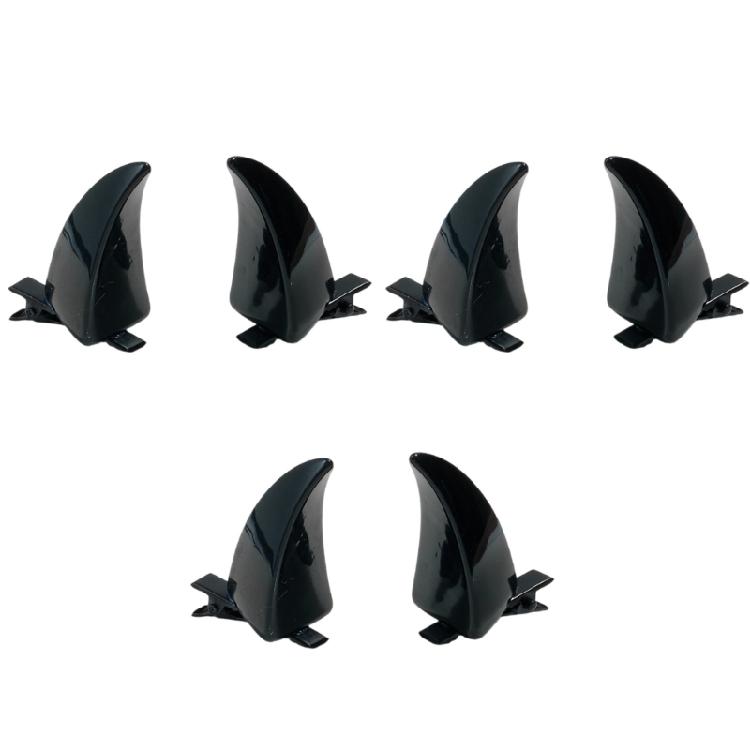 3Pairs Devil Horn Barrette For Gothic Costume Event Gathering Hair Styling Accessories Headpiece For Masquerades Party