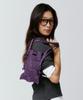 Pleatsmama Mini Crossbow Bag Glitter Deep Purple