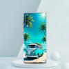 Transparent Phone Case for Samsung Galaxy A16 A14 A12 A22 A24 A42 A02 A06 A20 A30 A40 Soft TPU Cover Sunset Coconut Tree Pattern