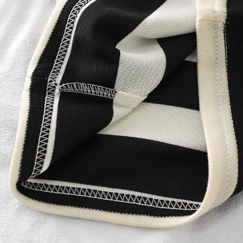 Summer Children Sets Boys Girls Short-sleeved Striped T-shirt +Shorts Set Babies Fashion Round Neck Tracksuits Kids Suits