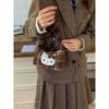 Style Hello Kitty Crossbody Bag For Women And Men With Plaid Pattern And Pusoft Material