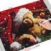 Diamond Painting Bear Full Square Cross Stitch Sale Diamond Embroidery Cartoon Mosaic Animal Christmas Handmade Gift