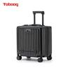 TOBOOG Aluminum Frame Front-Opening Trolley Luggage