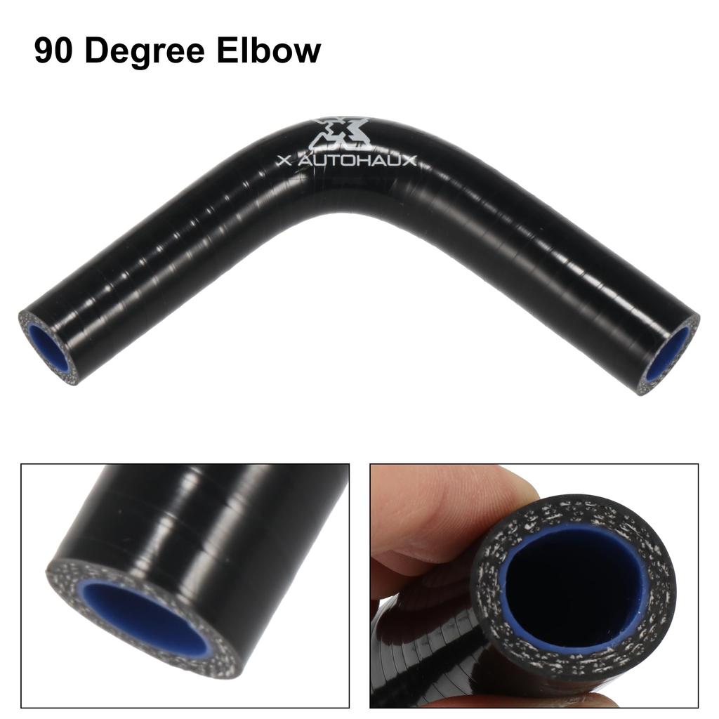 X AUTOHAUX Silicone Hose Straight Different Diameter Silicone Hose Silicone