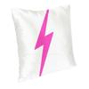 Pink Lightning Bolt Throw Cushion Pillow Cover Pillowcase Lightning Bolt Aviator Nation Preppy Cute Cheap Aesthetic Hot Pink