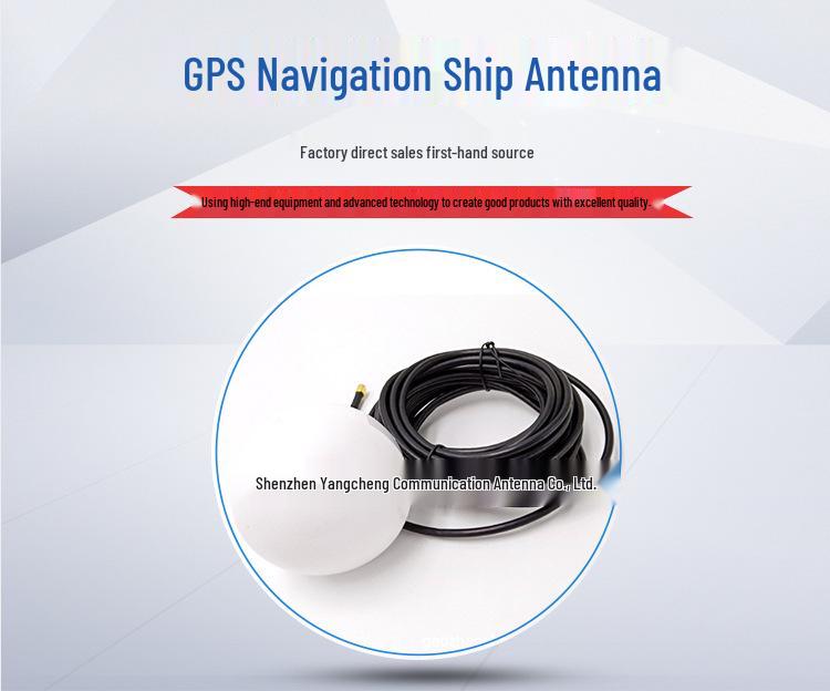 Mushroom Head GPS+BeiDou Dual-Mode Timing Marine Antenna