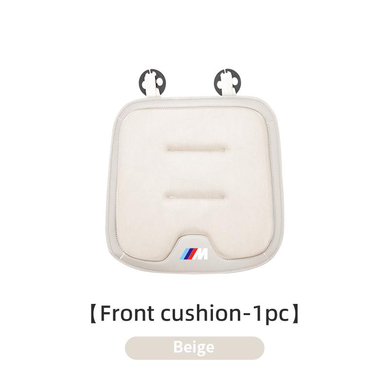 BAEL1 New 2025 Car Seat Ice Silk Cushion Pad Anti-slip Protect Seat Cover Mat For BMW M Performance M4 M3 M5 M6 E90 F30 E87 X3 X4 X5 X