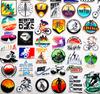 50 Stuks MTB Mountainbike Stickers Fietsstickers Racefiets