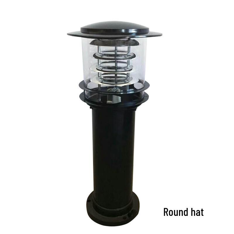 UOSU Modern Round Outdoor Lawn Light