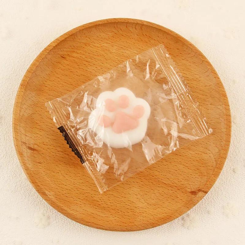 Mini Cat Paw Squishy Toy for Stress Relief, Stretch Sensory Fidget Toys for Kids Adults, Anti-Anxiety Squishies Squeeze Gift