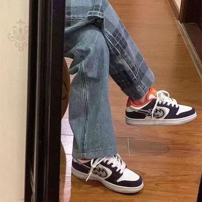 2025 Spring and Summer New Versatile Shoes Low-top Casual Sports Board Shoes Breathable Japanese Student Tide Shoes