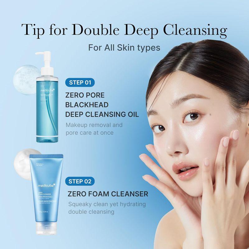 [MEDICUBE] Zero Pore Blackhead Deep Cleansing Oil 205ml